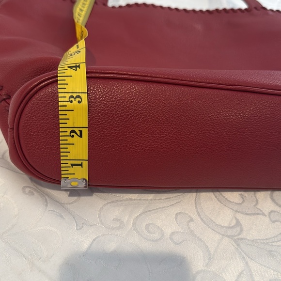 Yves Saint Laurent Red Tote Bag - Picture 12 of 13